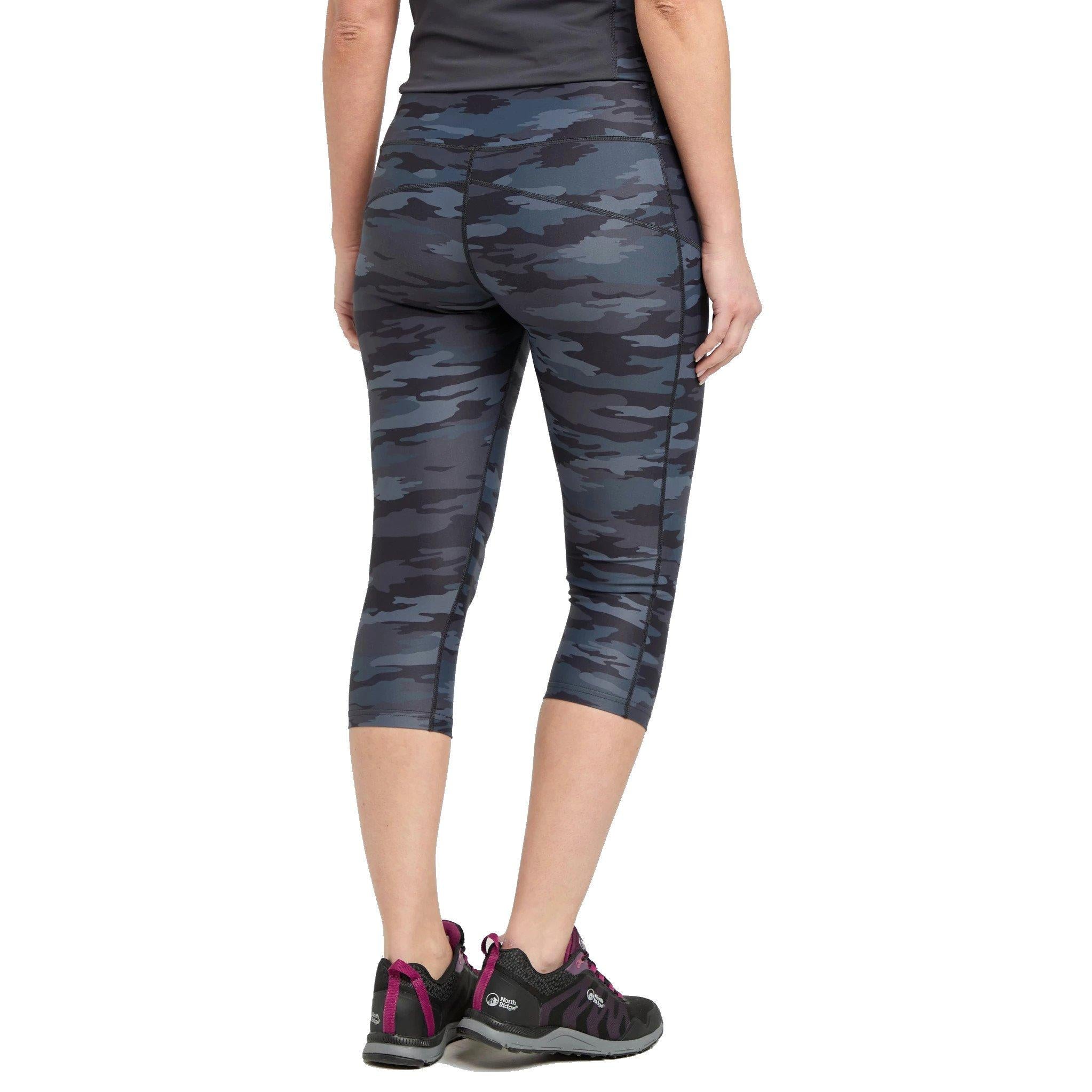 Women's Savasana Print Leggings - Black Camo