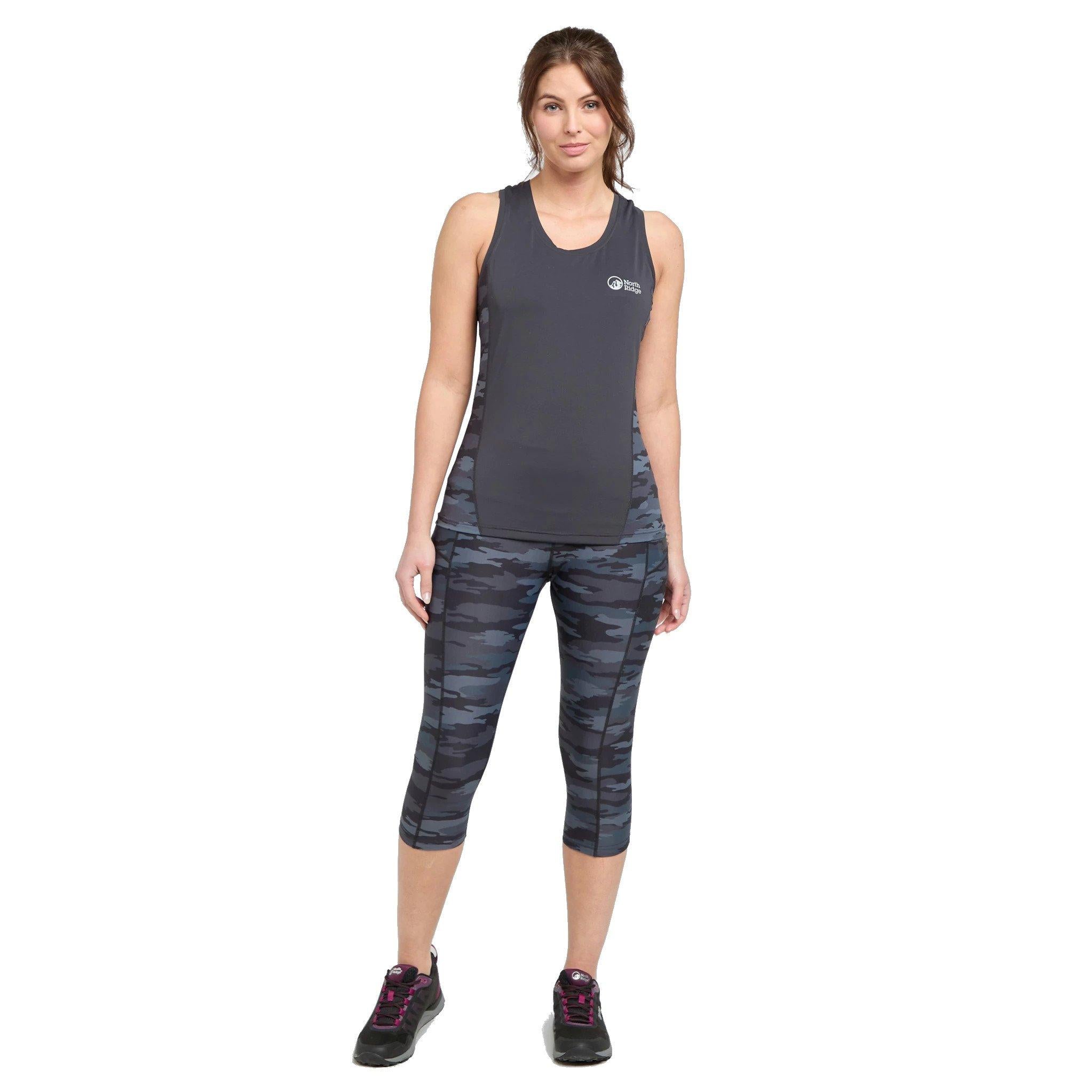 Women's Savasana Print Leggings - Black Camo