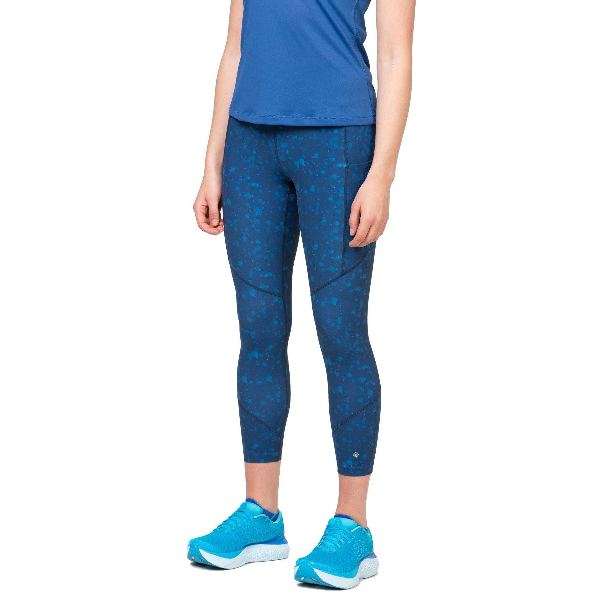Women's Tech Crop Tights - Blue