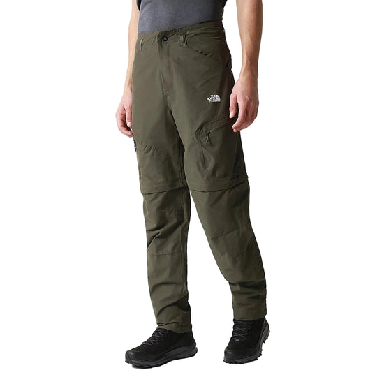 Men's Exploration Convertible Tapered Trousers - Taupe Green