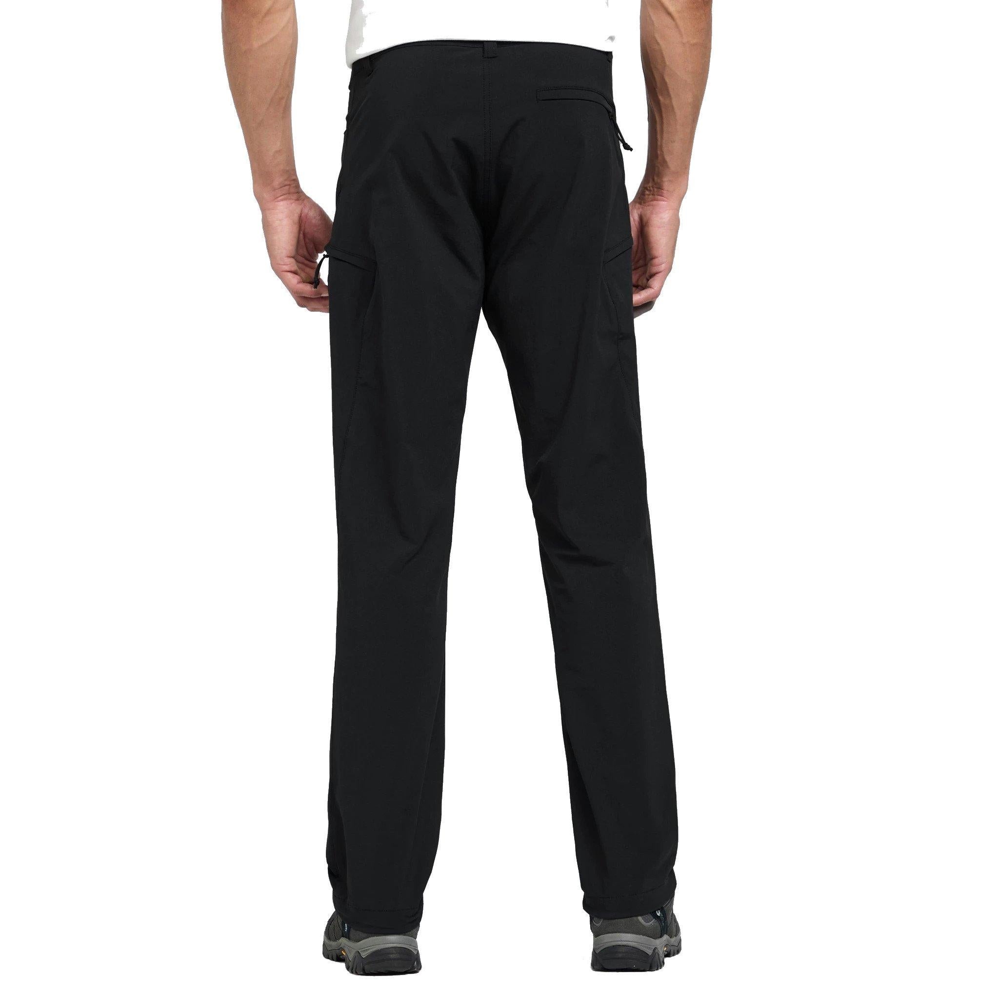 Men's Tech Walking Trousers (Reg) - Black