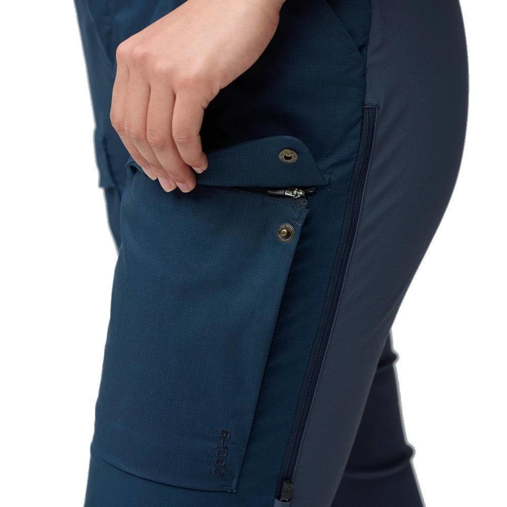 Women's Abisko Hybrid Trail Trousers - Navy