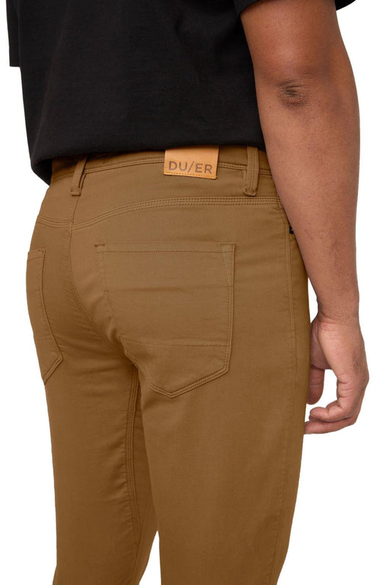 Men's No Sweat Relaxed 32" Pants - Brown