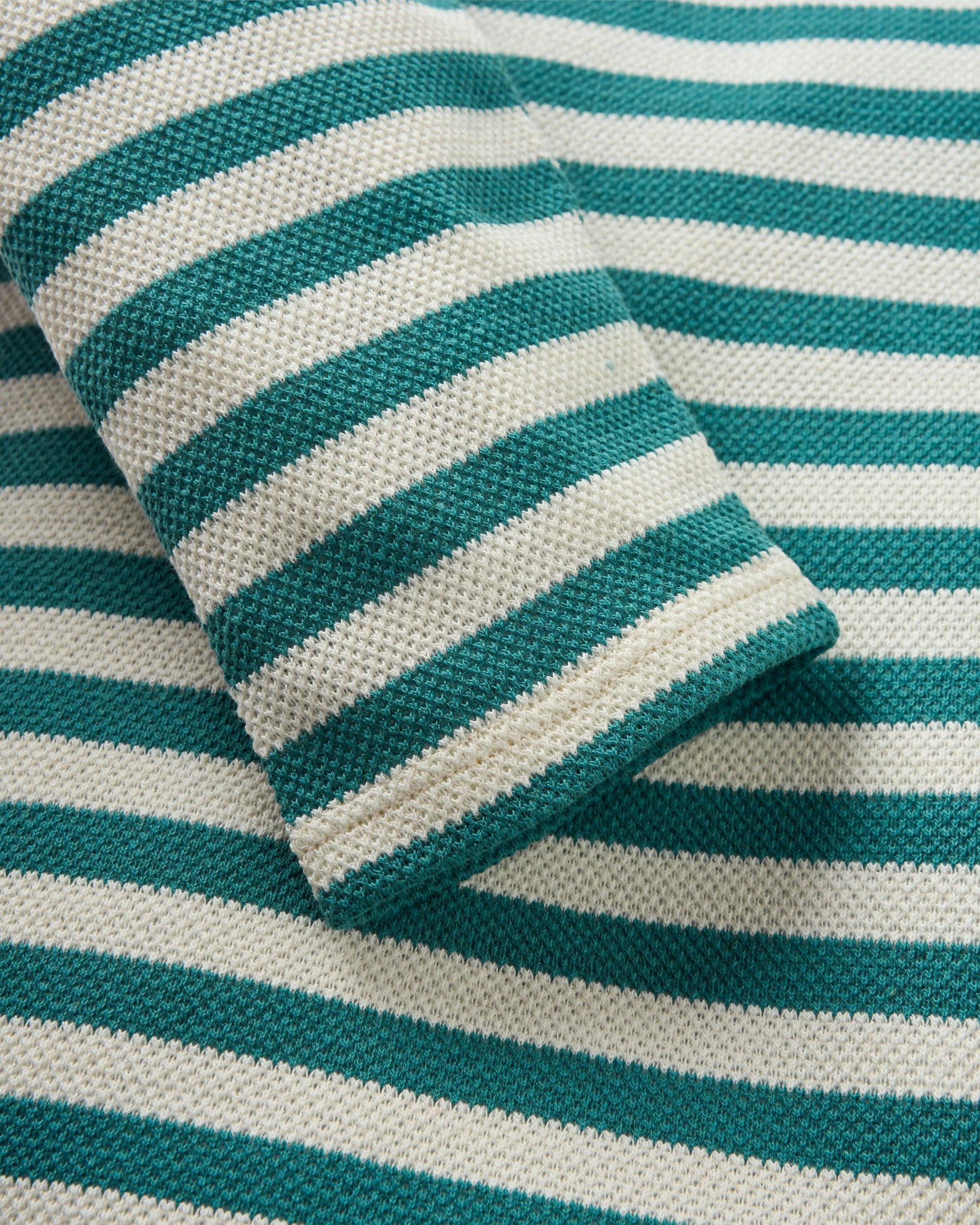 Women's Panorama Striped Long-Sleeve T-Shirt - Blue / White