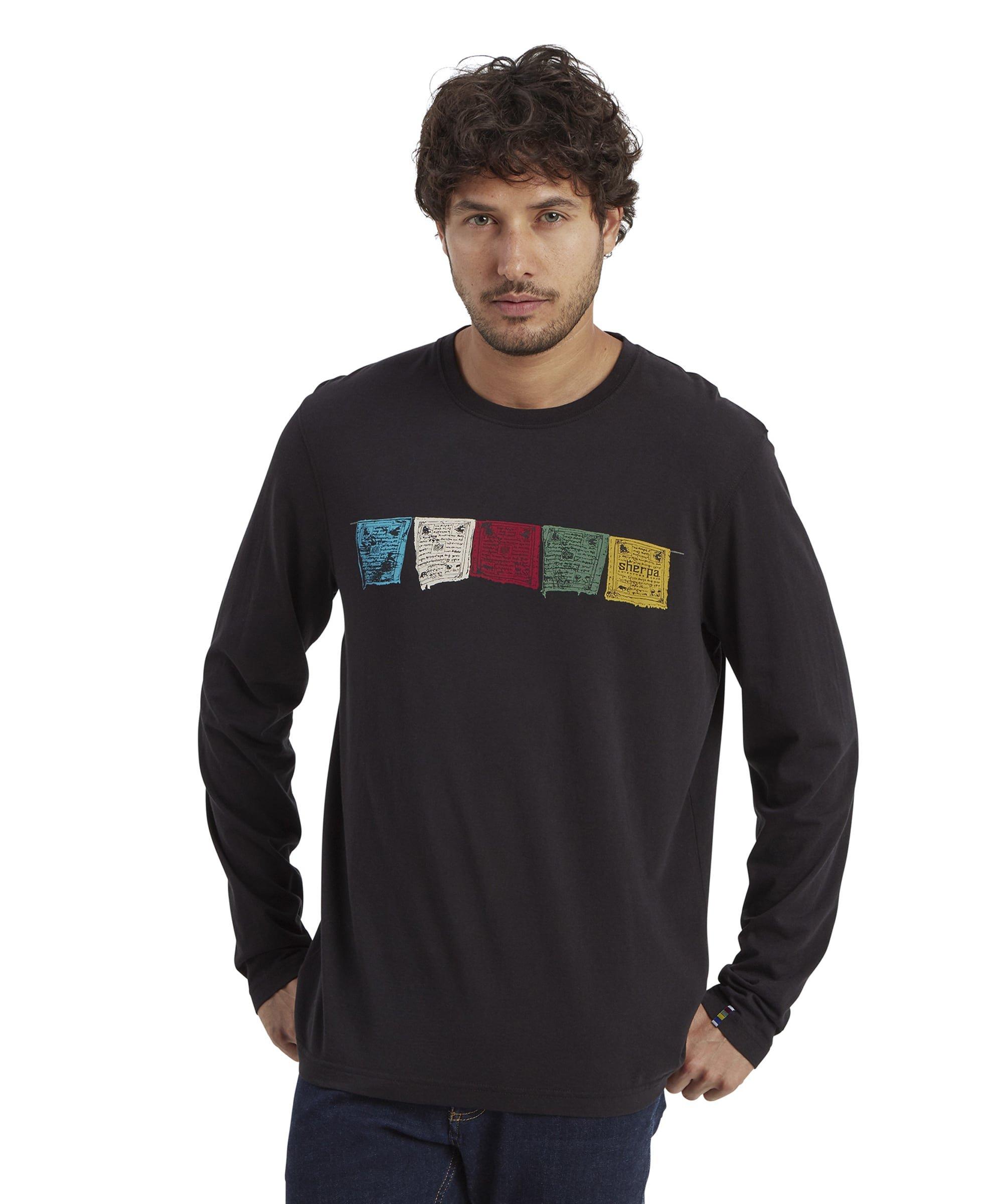 Men's Tarcho Long-Sleeve T-Shirt - Black