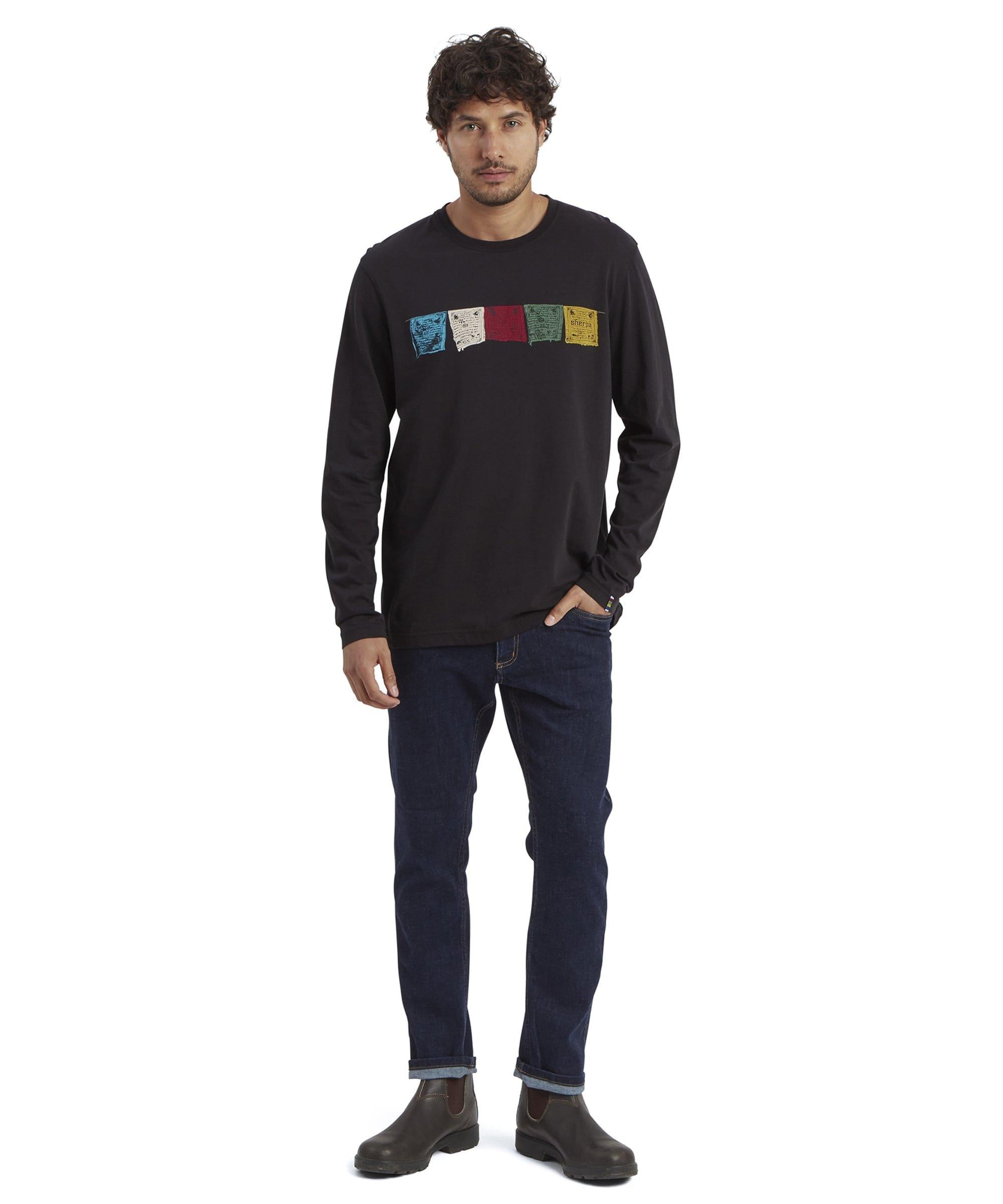 Men's Tarcho Long-Sleeve T-Shirt - Black