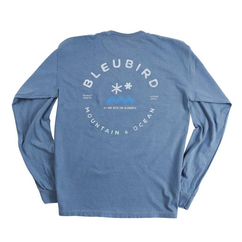 Men's Long Sleeve Tee - Blue