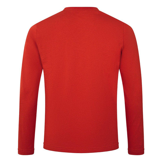 Men's Big Logo Long-Sleeve T-Shirt - Orange