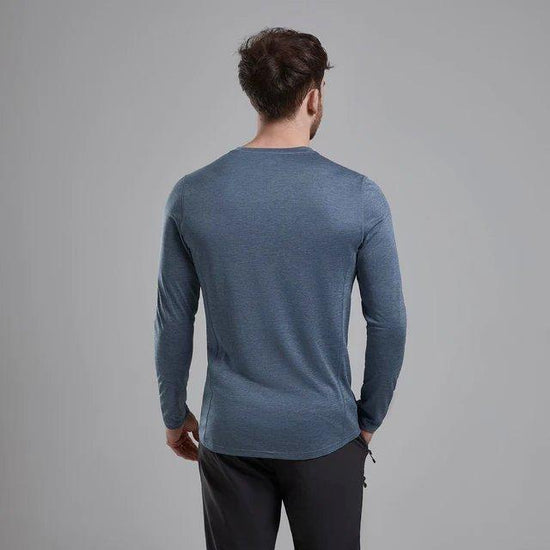 Men's Dart Long-Sleeve T-Shirt - Blue