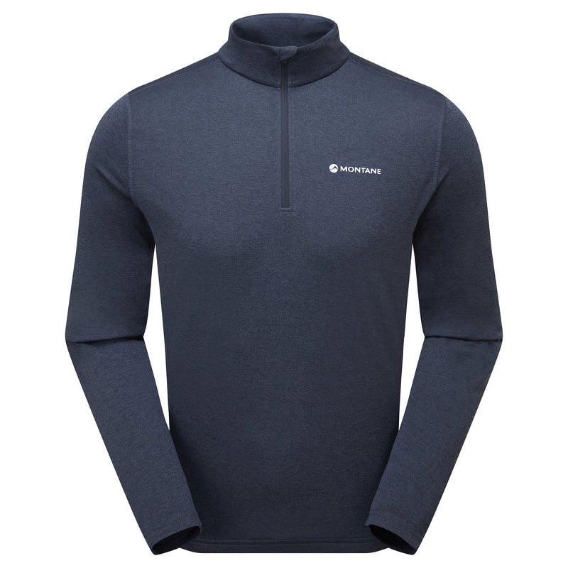 Men's Dart Zip Neck - Eclipse Blue