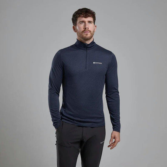 Men's Dart Zip Neck - Eclipse Blue