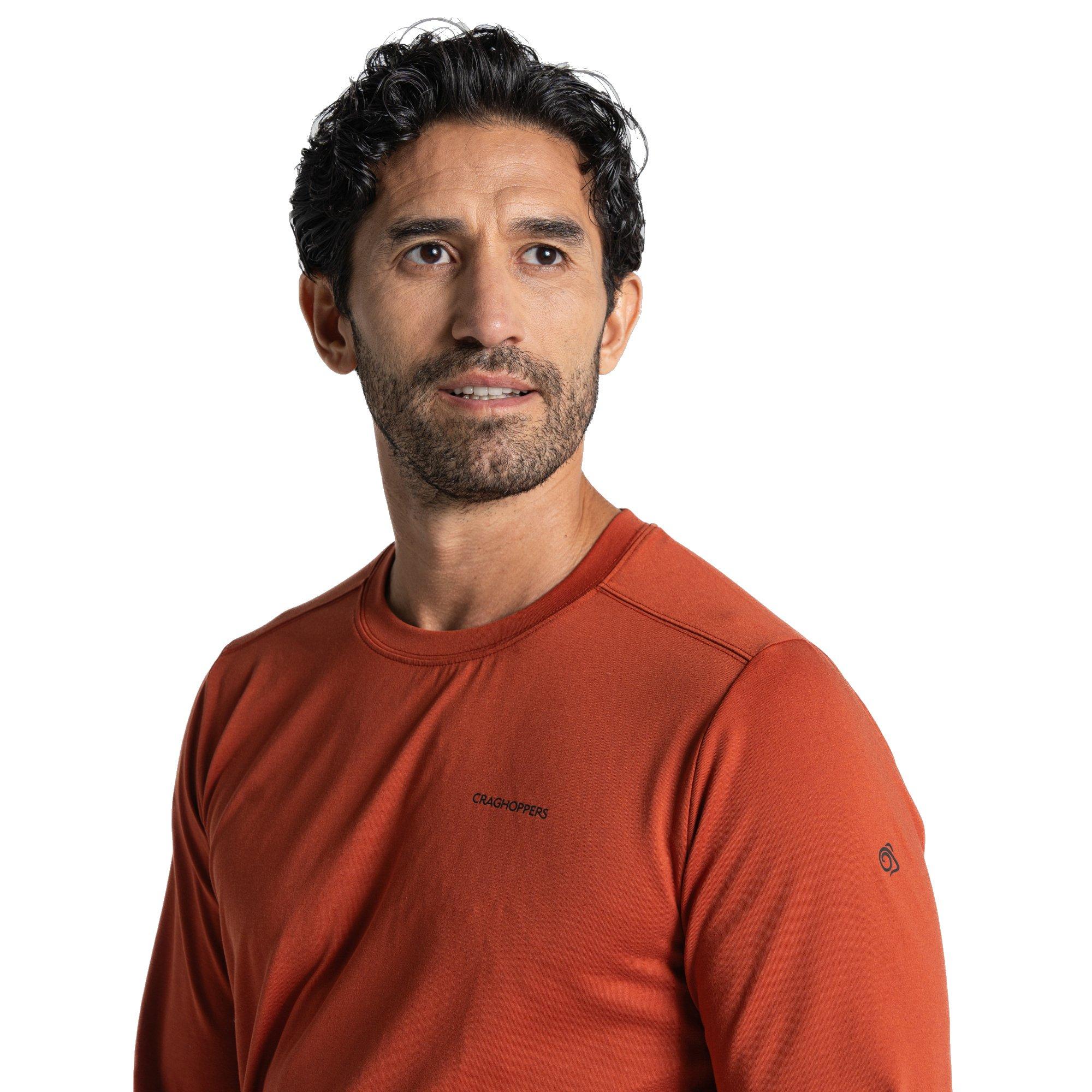 Men's NosiLife Abel Long-Sleeve T-Shirt - Red