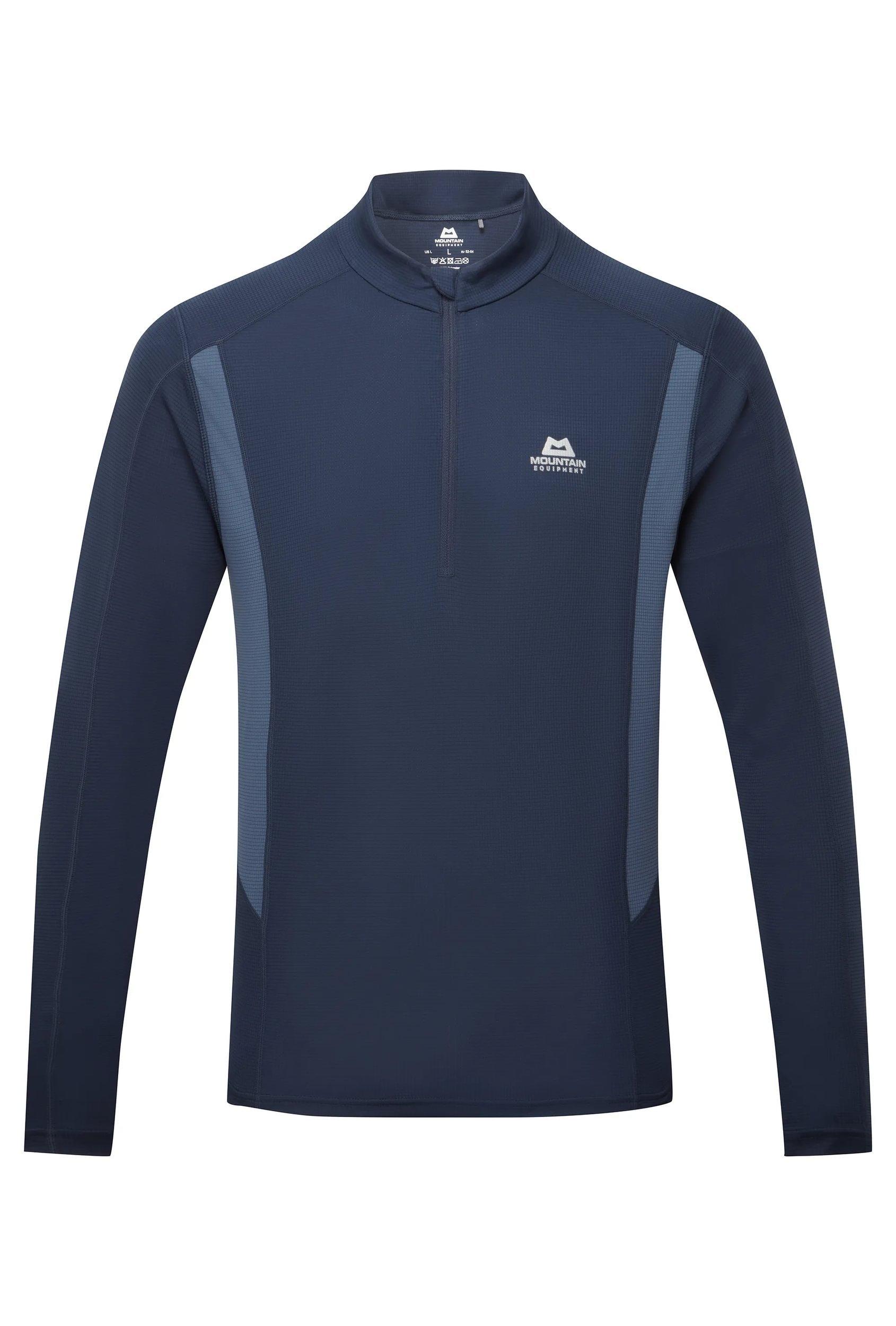 Men's Ignis Long-Sleeve Zip T-Shirt - Navy