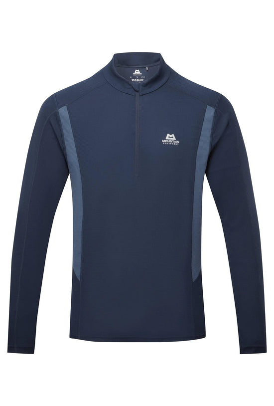 Men's Ignis Long-Sleeve Zip T-Shirt - Navy
