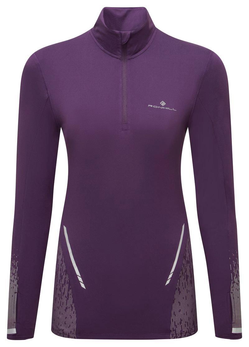 Women's Tech Reflect 1/2 Zip Base Layer Top - Purple
