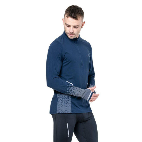 Men's Tech Reflect 1/2 Zip Base Layer Top - Navy