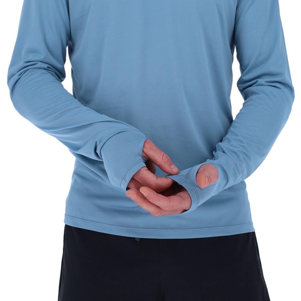 Men's Performance Long-Sleeve T-Shirt - Blue
