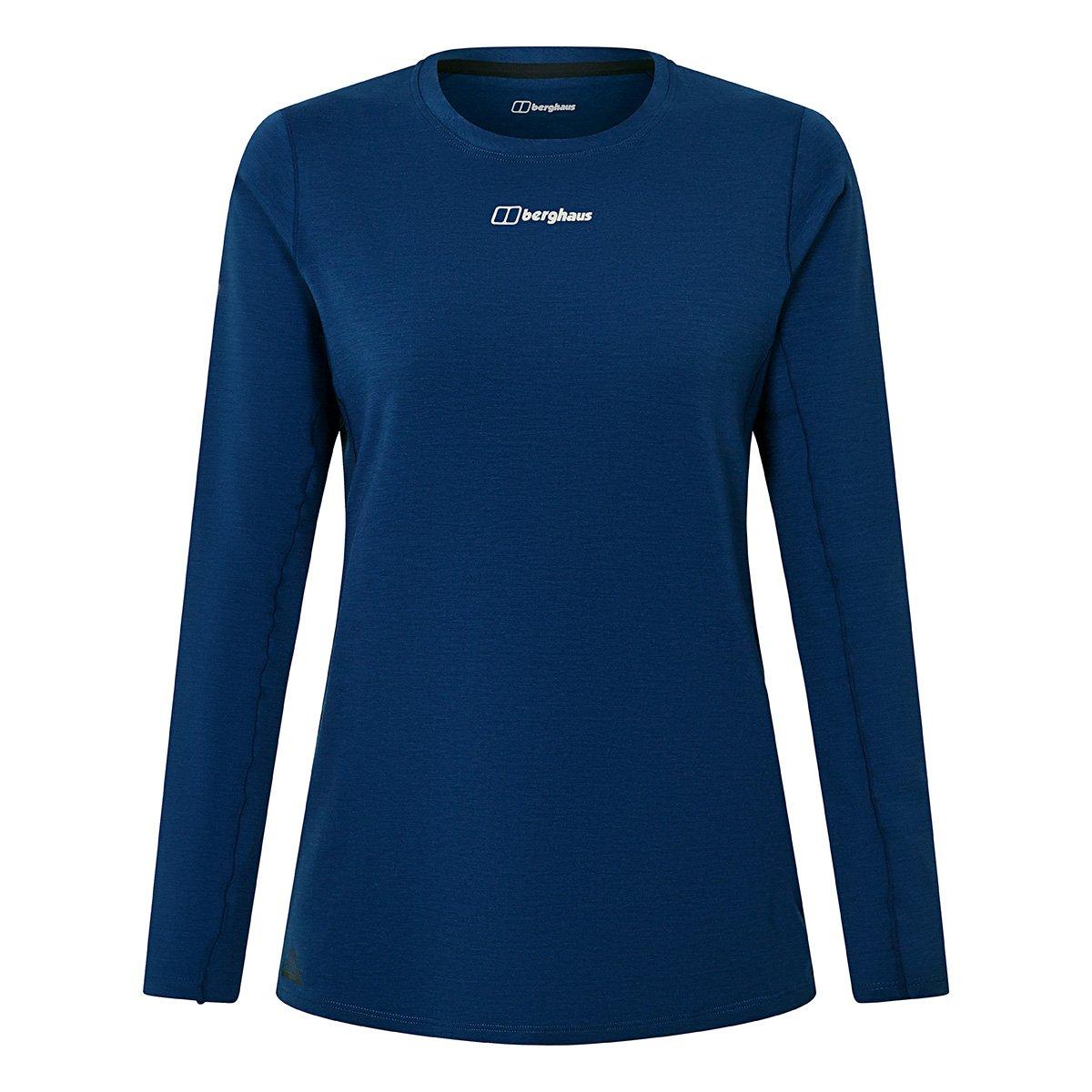Women's Delta Long-Sleeve T-Shirt - Navy