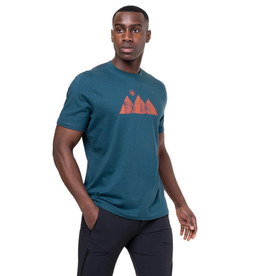 Men's Mountain Sun T-Shirt - Blue