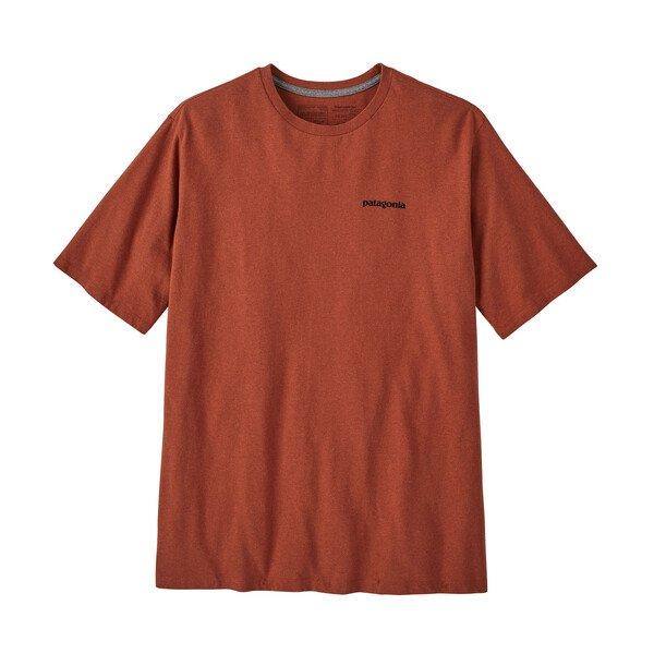 Men's P6 Logo Responsibili T-shirt - Rust