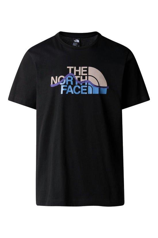 Men's Mountain Line Short-Sleeve T-shirt - Black