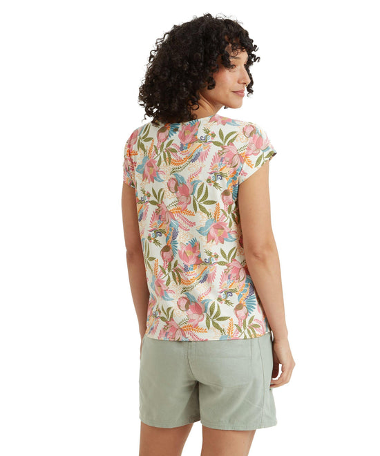 Women's Neha T-Shirt - Cream / Multi
