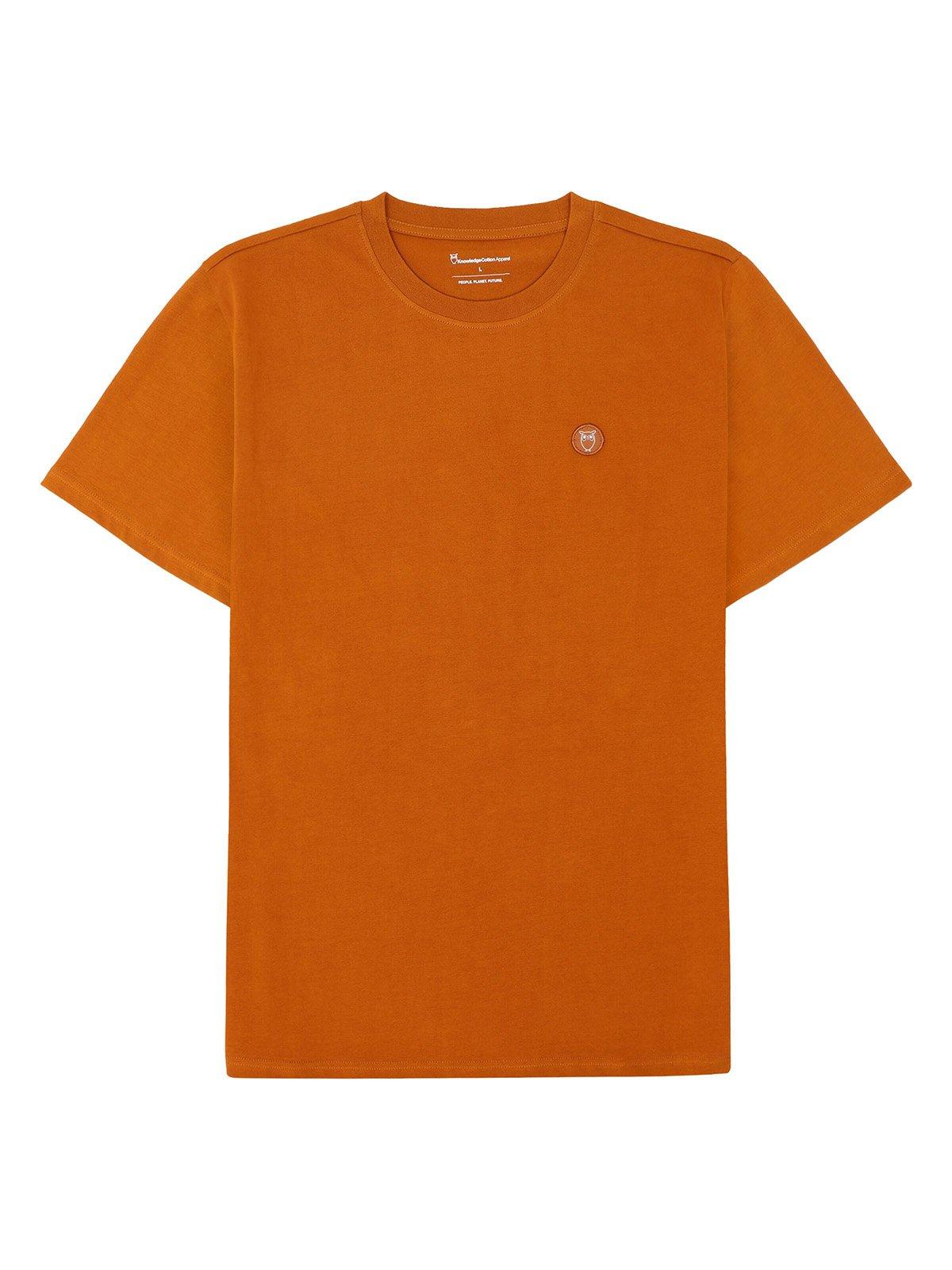 Men's Loke Badge T-Shirt - Orange