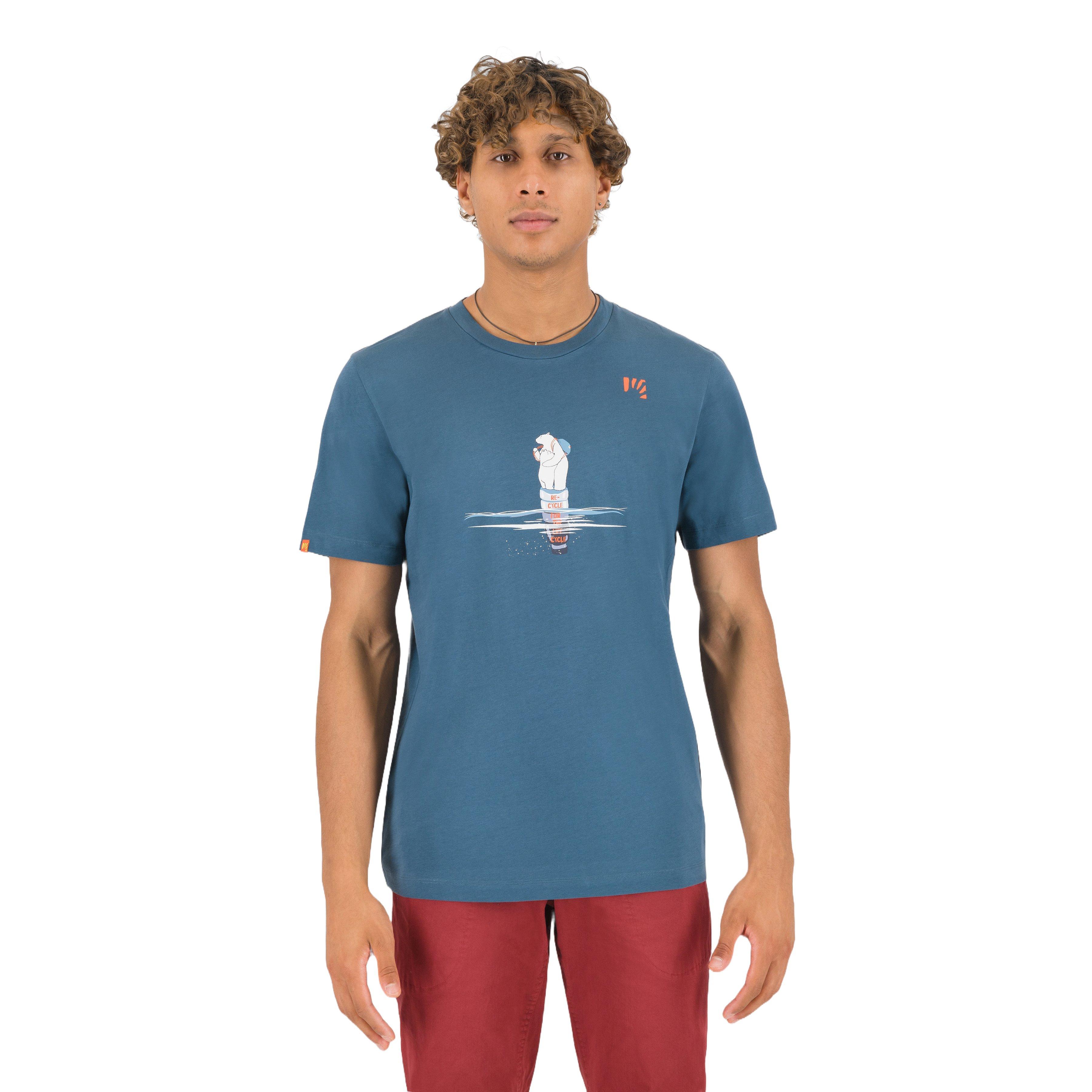 Men's Wild Animal T-Shirt - Blue