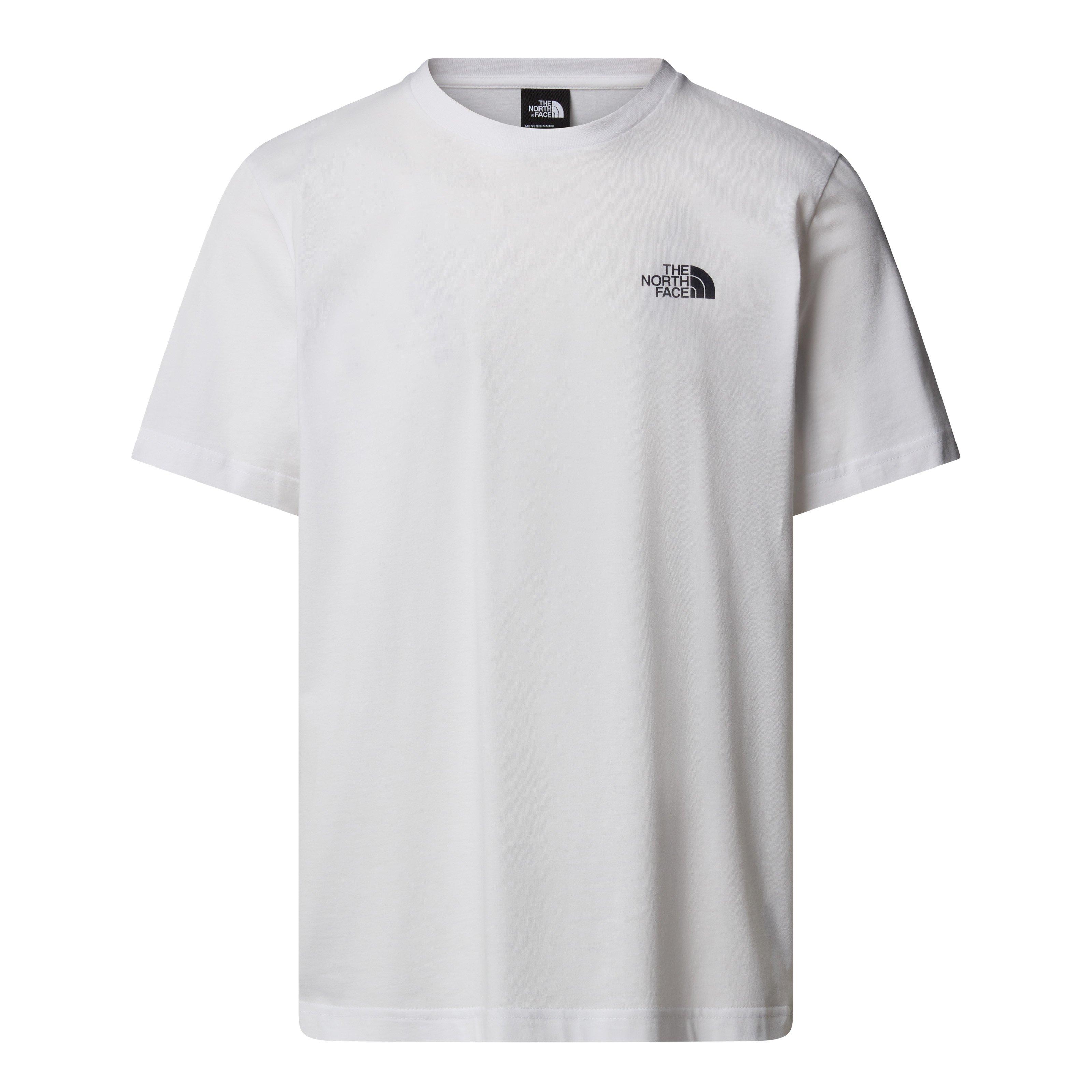 Men's Vertical Logo Short-Sleeve T-Shirt - White