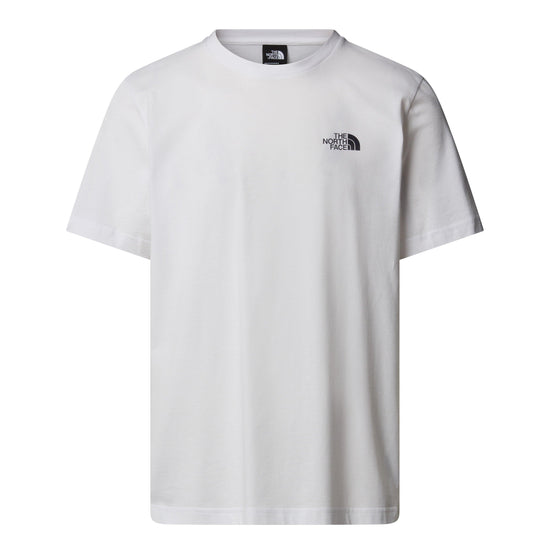Men's Vertical Logo Short-Sleeve T-Shirt - White