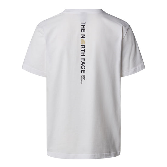 Men's Vertical Logo Short-Sleeve T-Shirt - White