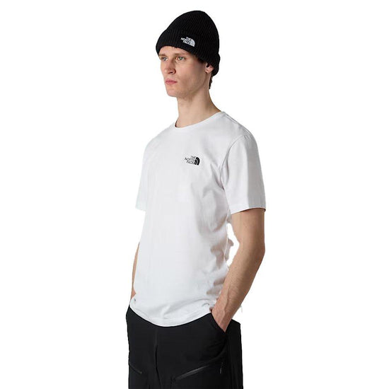 Men's Vertical Logo Short-Sleeve T-Shirt - White