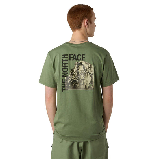 Men's Half Dome Photo T-Shirt - Green