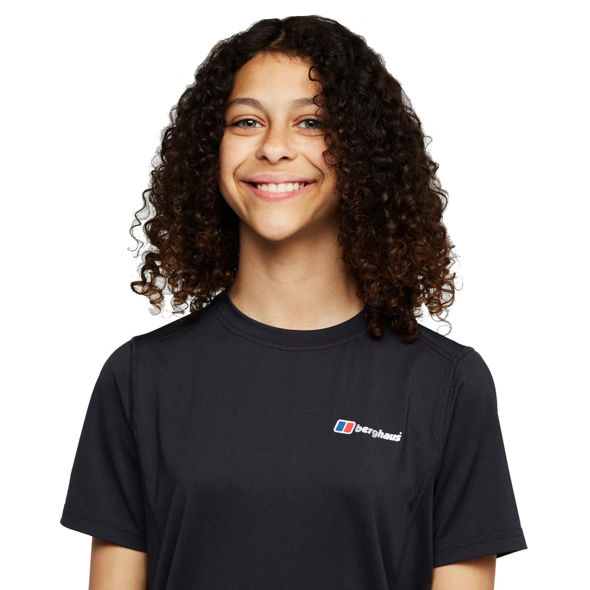 Kids' Logo Tech T-Shirt - Black