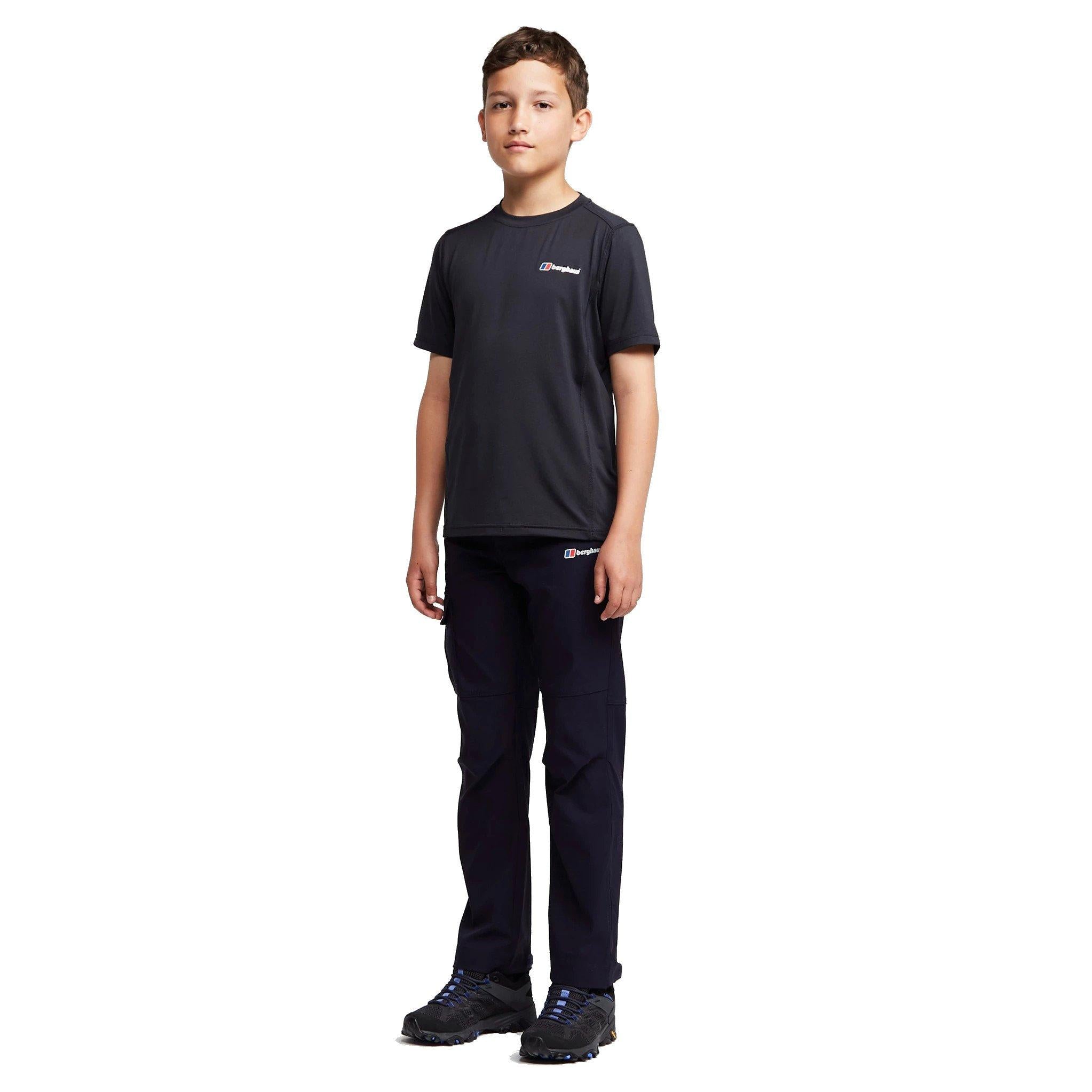 Kids' Logo Tech T-Shirt - Black