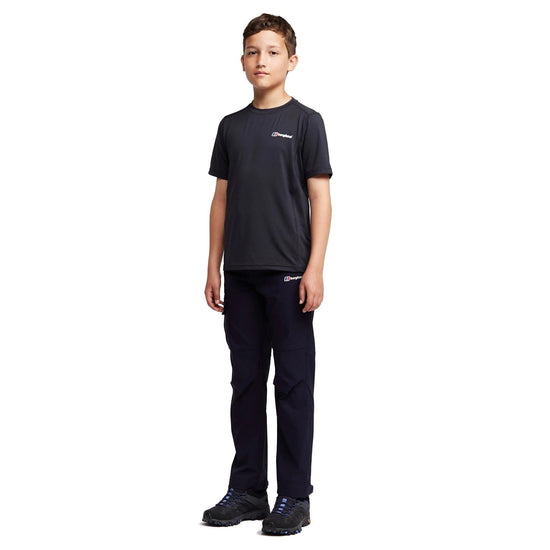 Kids' Logo Tech T-Shirt - Black
