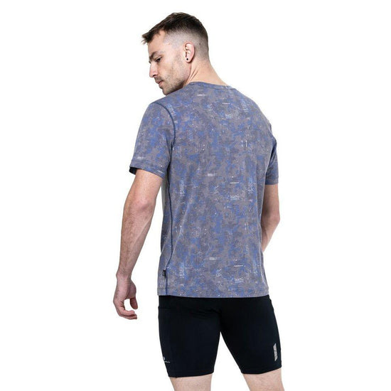 Ronhill Men's Tech Golden Hour T-Shirt - Dark Blue