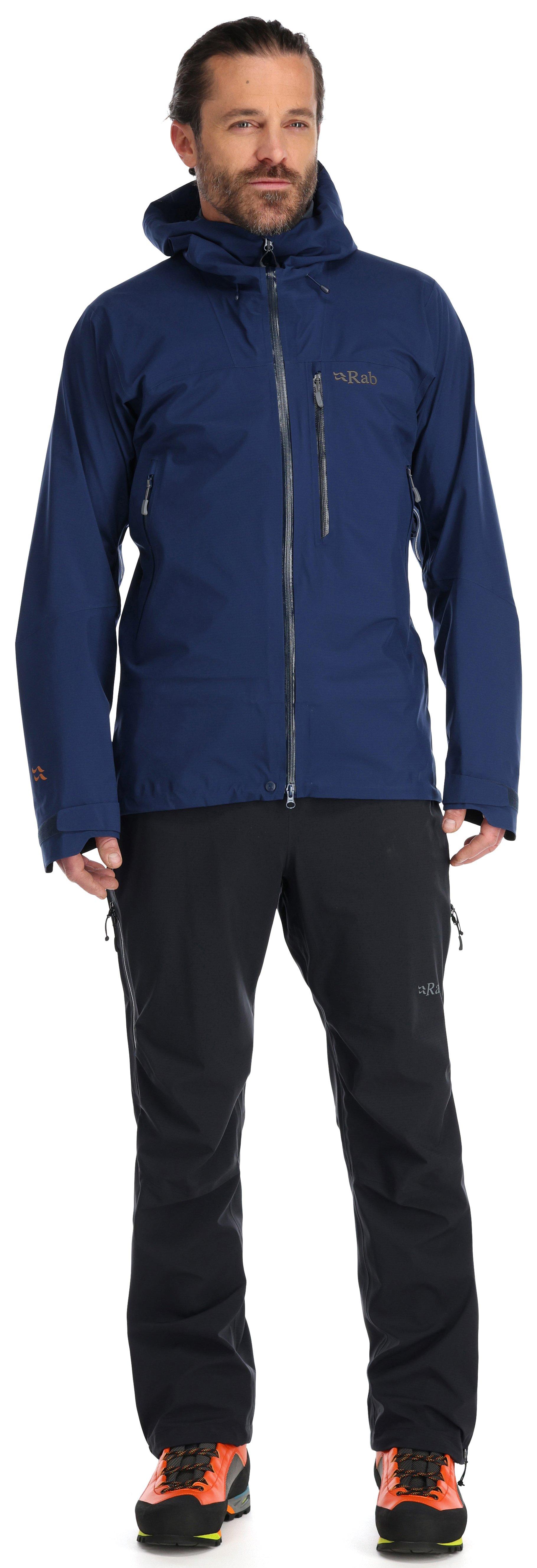 Men's Firewall Waterproof Jacket - Navy