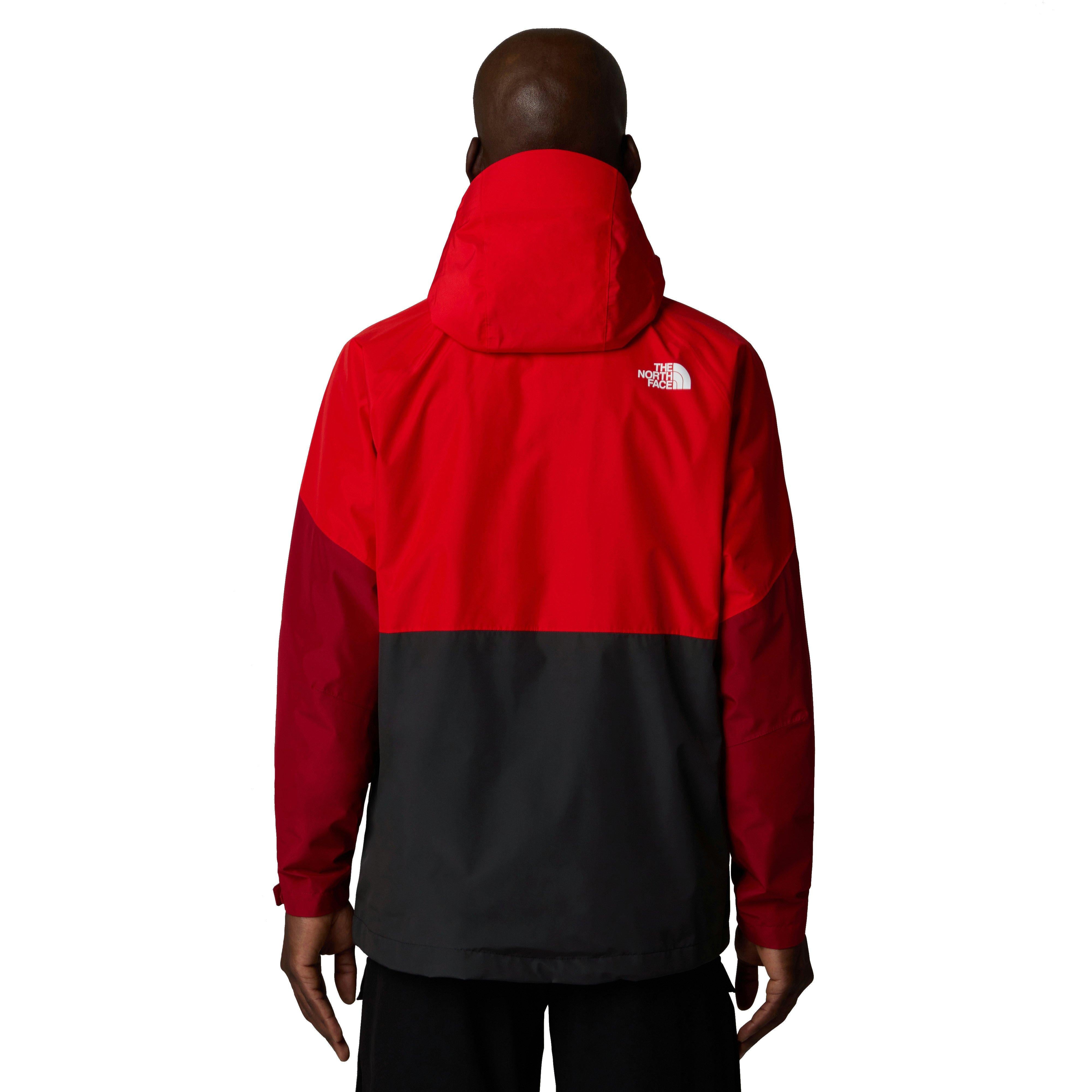 Men's Lightning Zip-In Jacket - Red/Grey