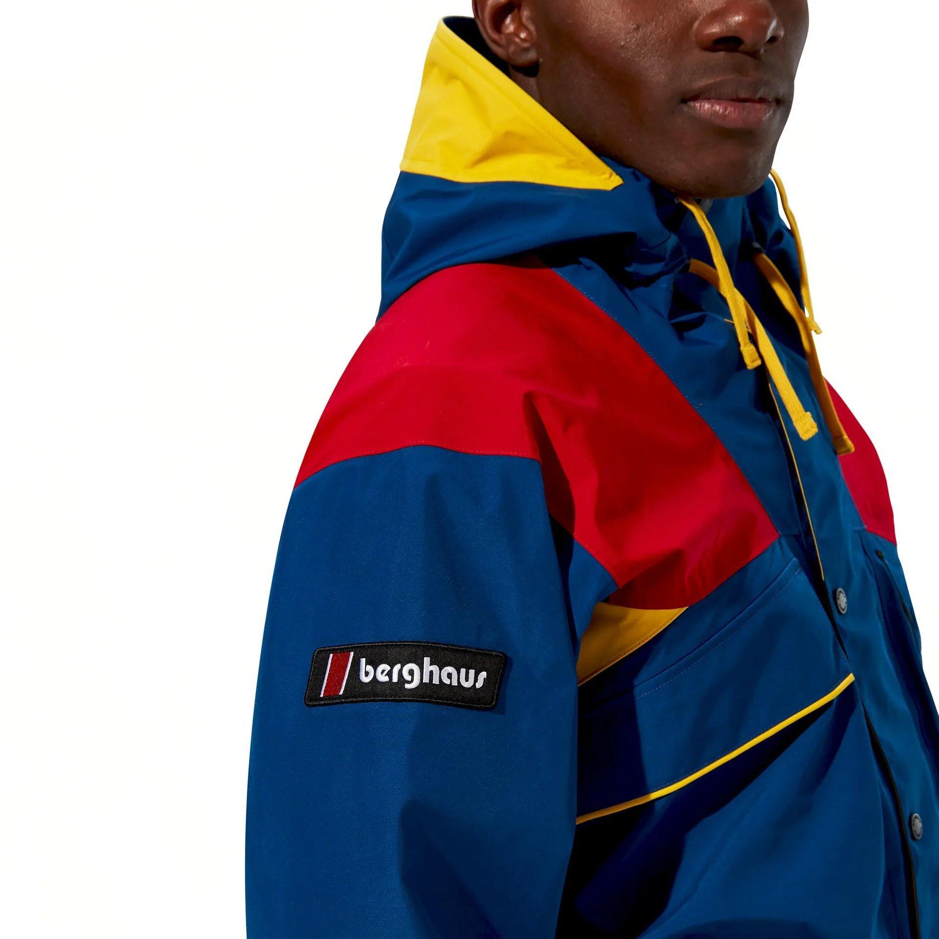 Unisex Trango Gore-tex Waterproof Jacket - Blue / Red