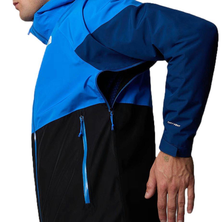 Men's Lightning Zip-In Jacket - Blue / Black