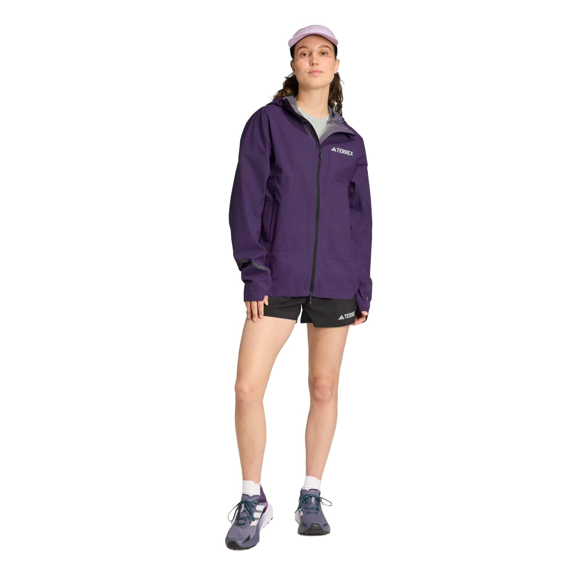 Women's Xperior Light Rain Jacket - Purple