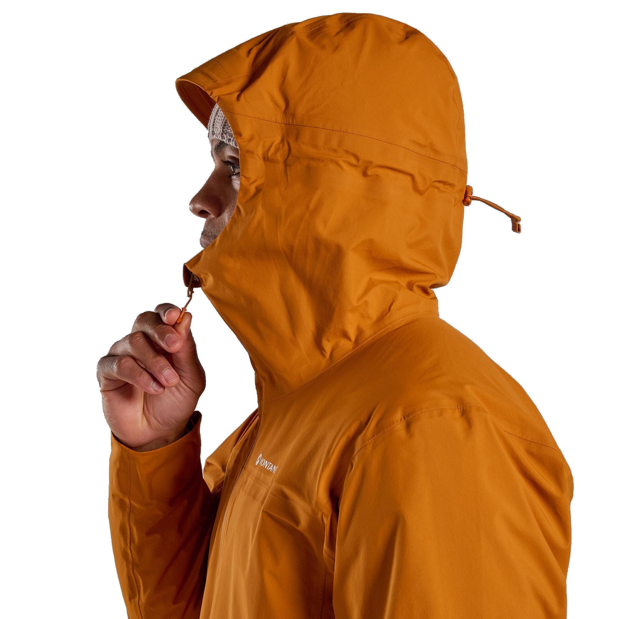 Men's Cetus Waterproof Jacket - Orange