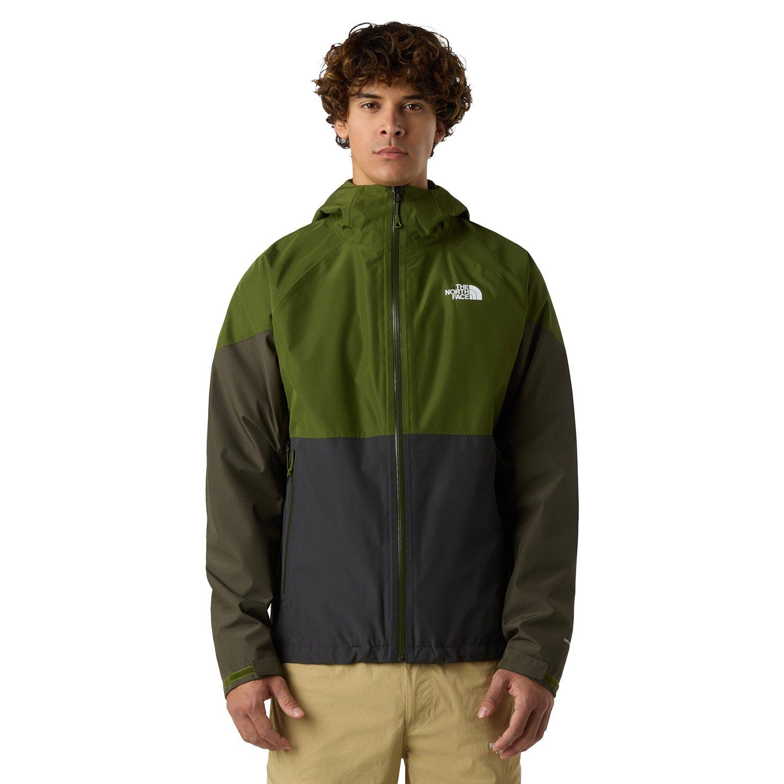 Men's Lightning Zip-In Jacket - Green / Grey