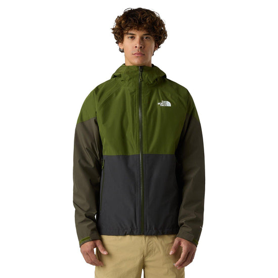 Men's Lightning Zip-In Jacket - Green / Grey