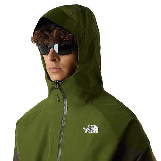 Men's Lightning Zip-In Jacket - Green / Grey