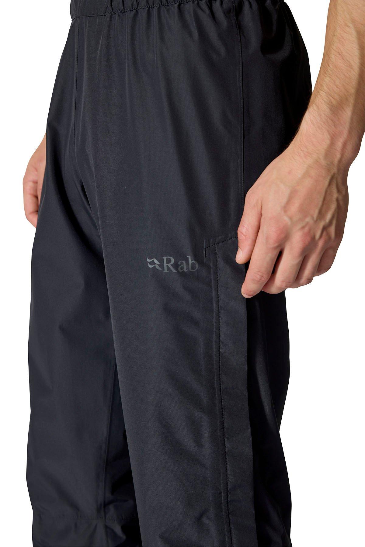 Men's Downpour Pants - Short - Black