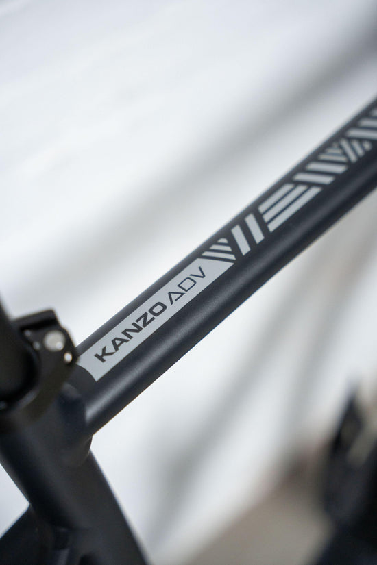 Kanzo Adventure Alu GRX600 1x Gravel Bike - Black / Silver