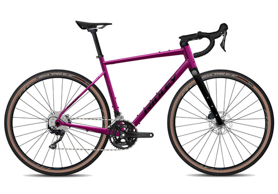 Kanzo Adventure Alu GRX400 2x Gravel Bike - Jazzberry Jam