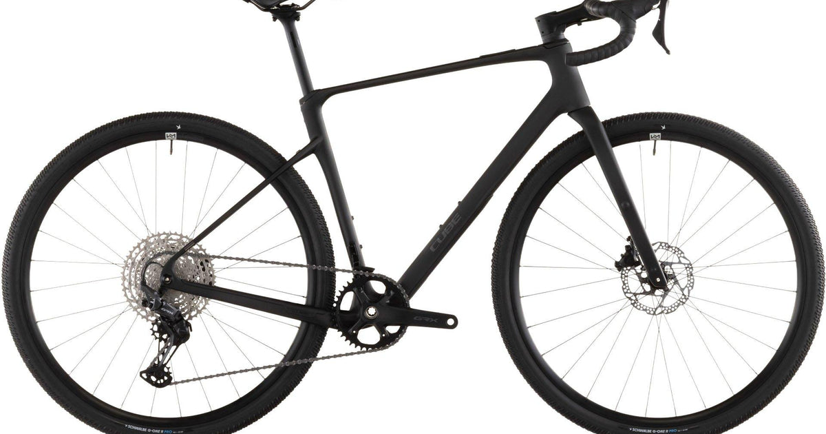 Cube Bikes Nuroad C:62 One Gravel Bike - Black